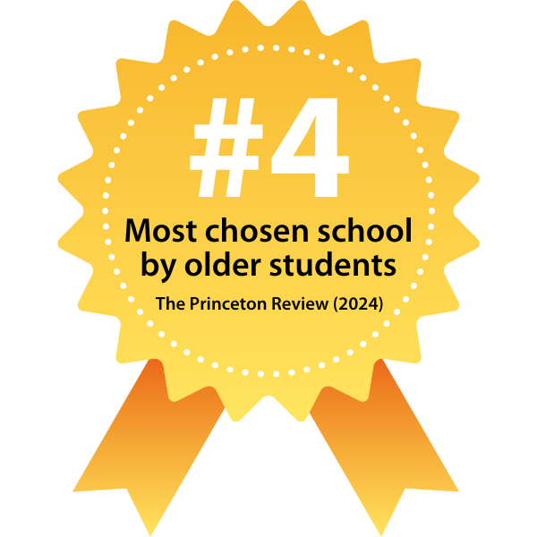 #3 most chosen by older students